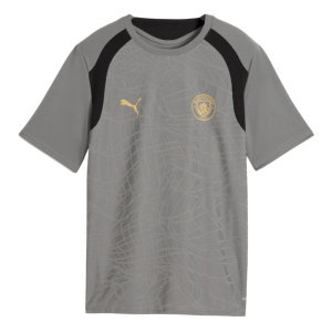2026-2027 Man City Training Jersey (Cast Iron) - Kids