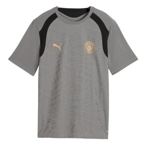 2026-2027 Man City Training Jersey (Cast Iron) - Kids