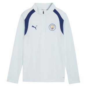2026-2027 Man City Training 1/4 Zip Top (Dewdrop) - Kids