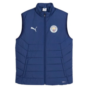 2026-2027 Man City Training Gilet (Blue Jewel)