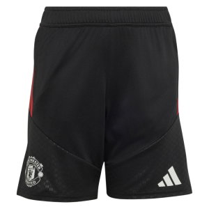 2026-2027 Man Utd Training Shorts (Black) - Kids