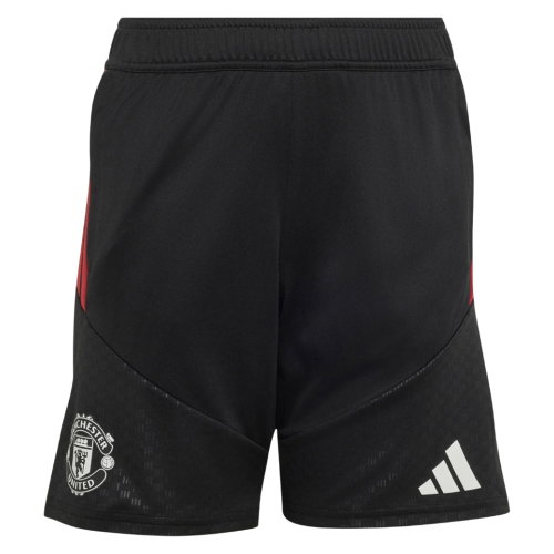 2026-2027 Man Utd Training Shorts (Black) - Kids