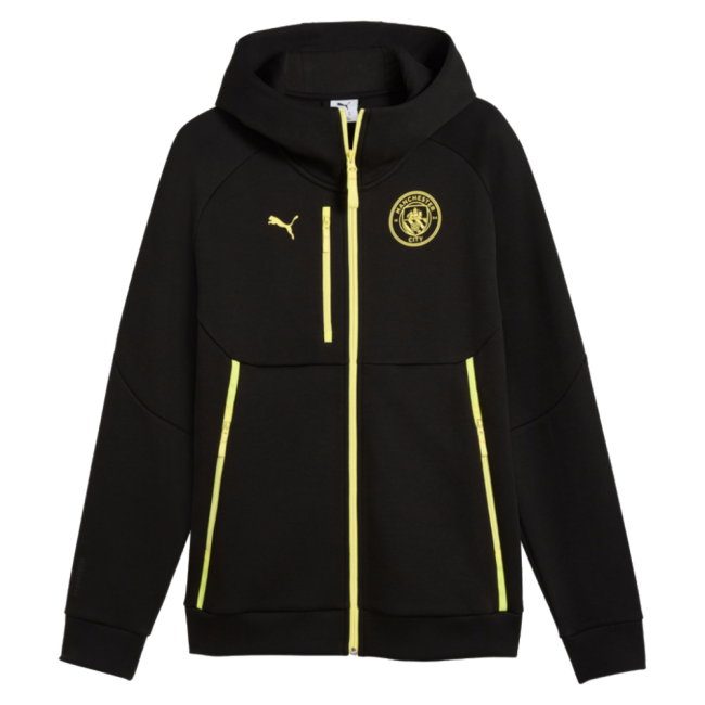 2026-2027 Man City PUMATECH FZ Hoody (Black)