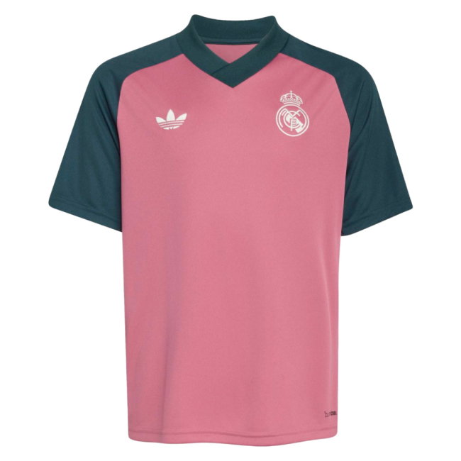 2026-2027 Real Madrid Away Pre-Match Shirt (Wild Pink) - Kids