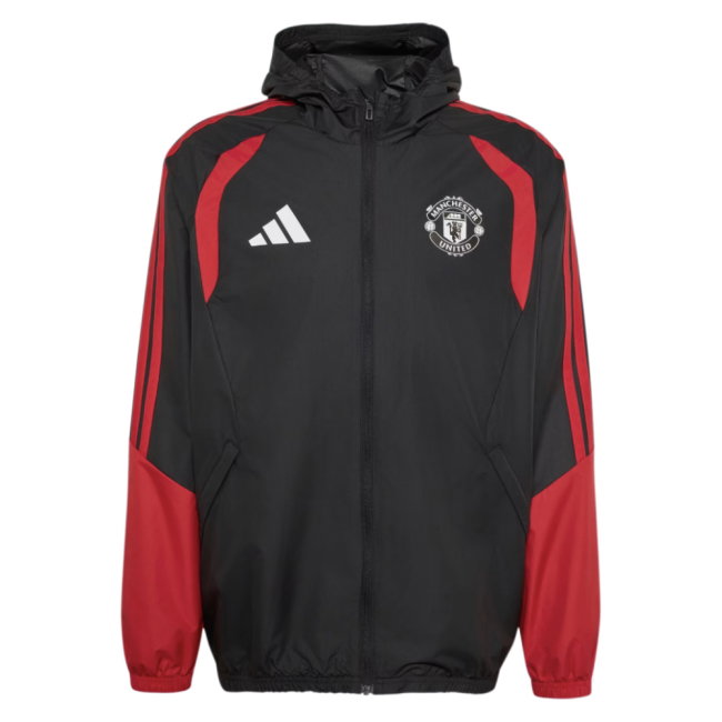 2026-2027 Man Utd Allweather Jacket (Black)