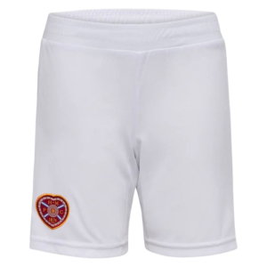 2026-2027 Hearts Home Shorts (White) - Kids