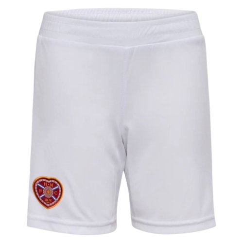 2026-2027 Hearts Home Shorts (White) - Kids