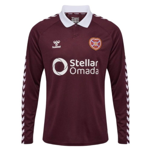 2026-2027 Hearts Long Sleeve Home Shirt (Kids)