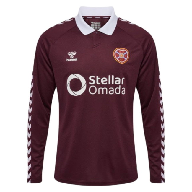 2026-2027 Hearts Long Sleeve Home Shirt (Kids)