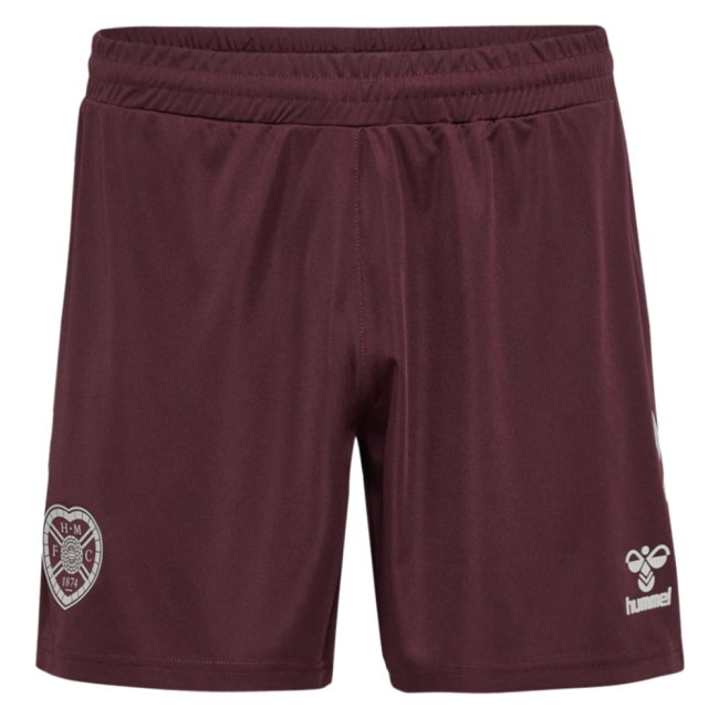 2026-2027 Hearts Away Shorts (Maroon)