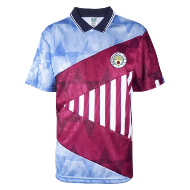 1990 Manchester City Mash Up Retro Shirt