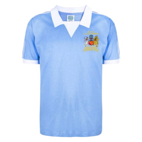 Manchester City 1976 League Cup Winners Shirt