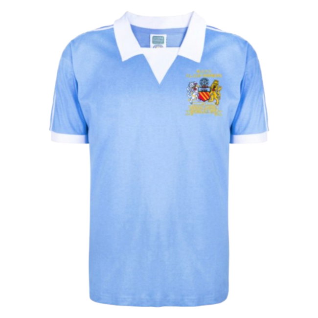 Manchester City 1976 League Cup Winners Shirt