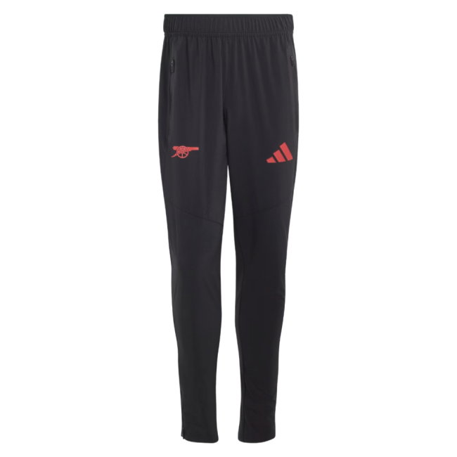 2026-2027 Arsenal Tiro Travel Tracksuit Pants (Black)