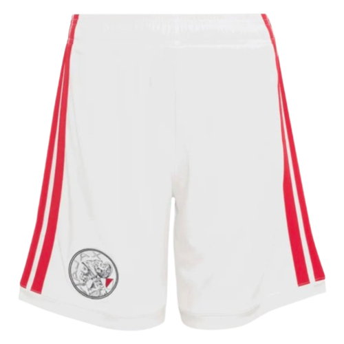 2026-2027 Ajax Home Shorts (White) - Kids