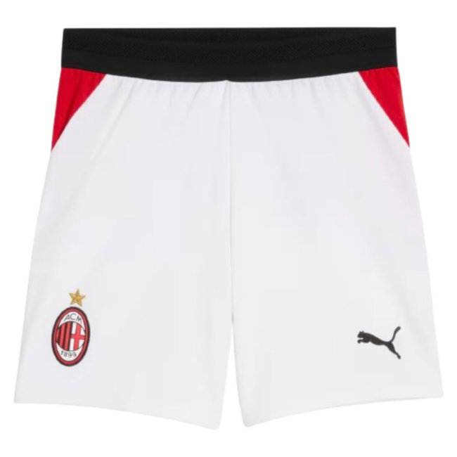 2026-2027 AC Milan Home Shorts (White) - Kids