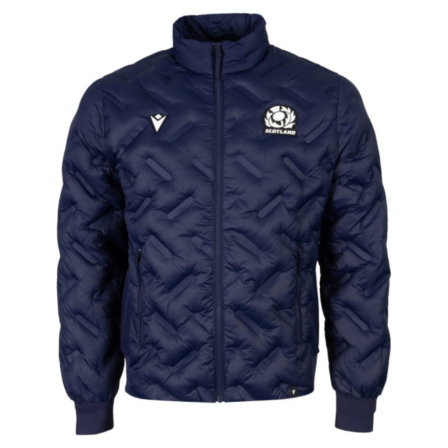 2026-2027 Scotland Rugby Ath Tech Bomber Jacket (Navy)