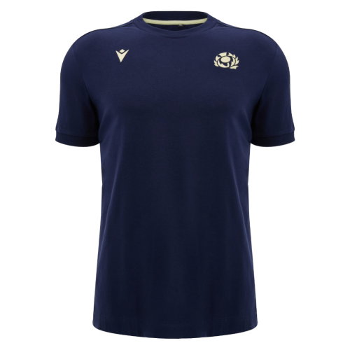 2026-2027 Scotland Rugby Ath Cotton T-Shirt (Navy)