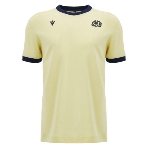 2026-2027 Scotland Rugby Ath Cotton T-Shirt (Sand)