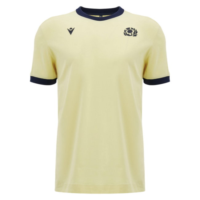2026-2027 Scotland Rugby Ath Cotton T-Shirt (Sand)
