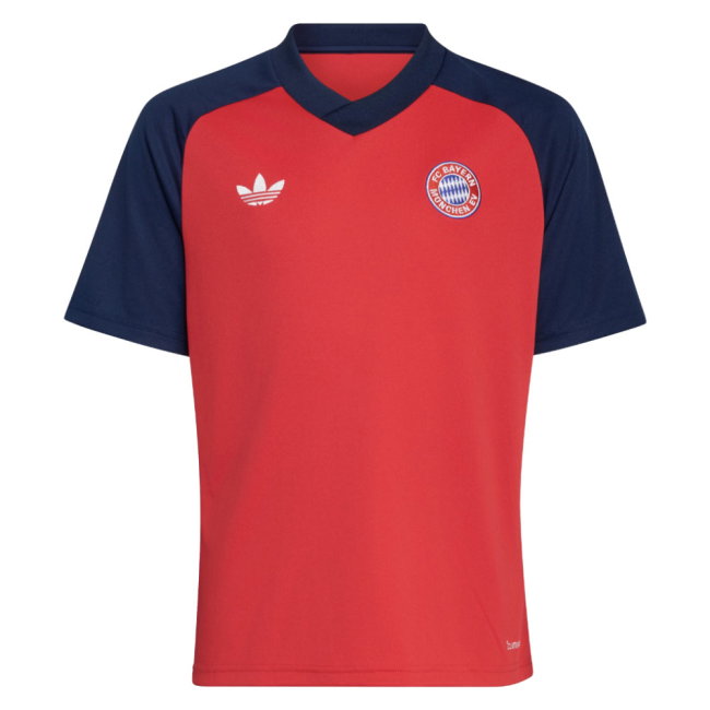 2026-2027 Bayern Munich Pre-Match Shirt (Pure Ruby) - Kids