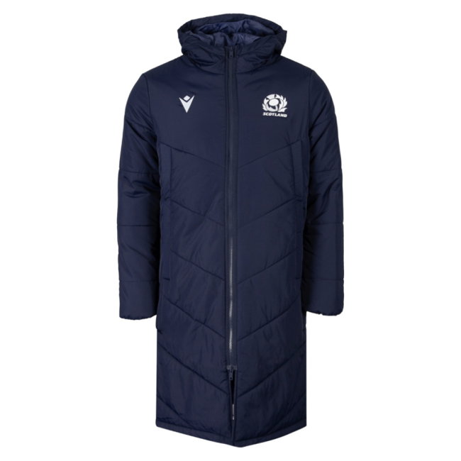 2026-2027 Scotland Rugby 3/4 Length Jacket (Navy)