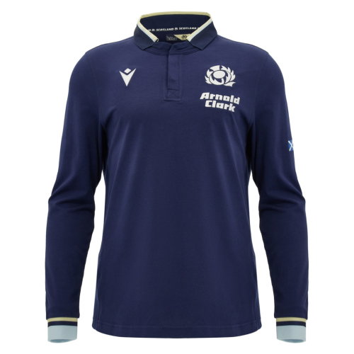 2026-2027 Scotland Rugby LS Cotton Home Shirt