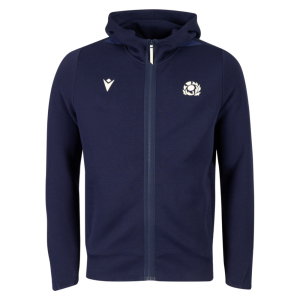 2026-2027 Scotland Rugby Ath Travel Full Zip Hoody (Navy)