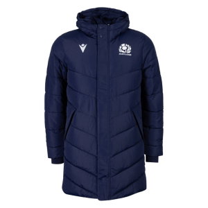 2026-2027 Scotland Rugby Long Bench Padded Jacket (Navy)