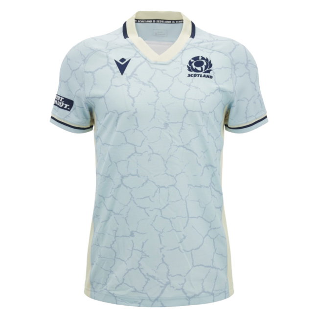 2026-2027 Scotland Rugby Training Jersey (Marble) - Kids