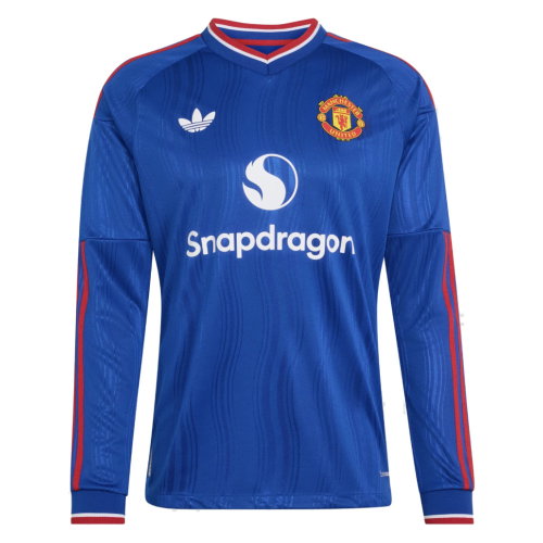 2026-2027 Man Utd Authentic Long Sleeve Away Shirt