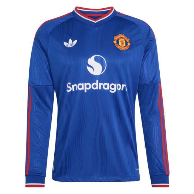2026-2027 Man Utd Authentic Long Sleeve Away Shirt