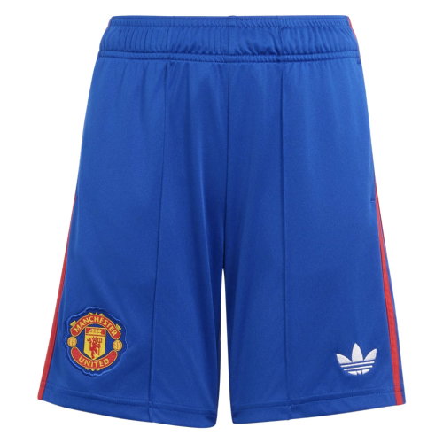 2026-2027 Man Utd Away Shorts (Royal Blue) - Kids