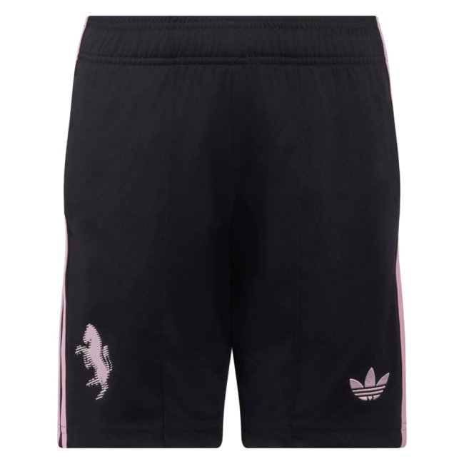 2026-2027 Juventus Away Shorts (Black) - Kids