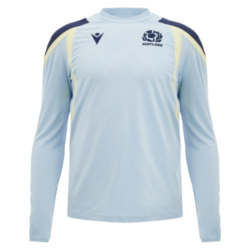 2026-2027 Scotland Rugby Training Sweatshirt (Blue)