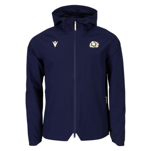 2026-2027 Scotland Rugby Ath Player Rainjacket (Navy)