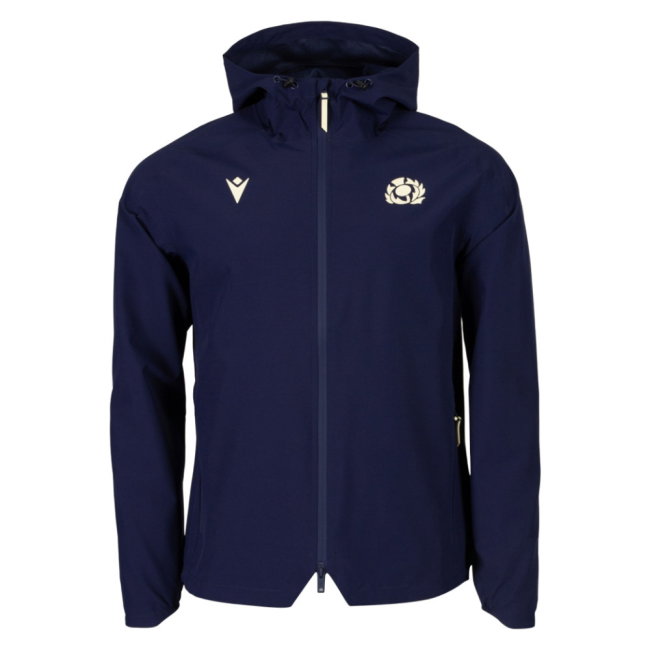 2026-2027 Scotland Rugby Ath Player Rainjacket (Navy)