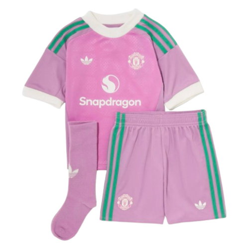 2026-2027 Man Utd Away Goalkeeper Mini Kit (Purple)