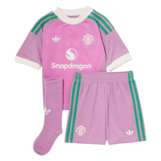 2026-2027 Man Utd Away Goalkeeper Mini Kit (Purple)