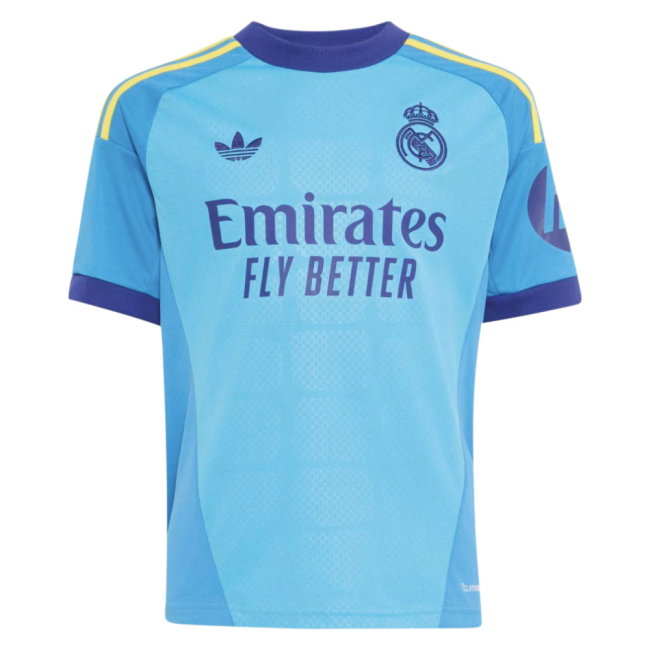 2026-2027 Real Madrid Away Goalkeeper Shirt (App Sky Rush) - Kids