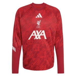 2026-2027 Liverpool Pre-Match Warm Up Top (Active Maroon)