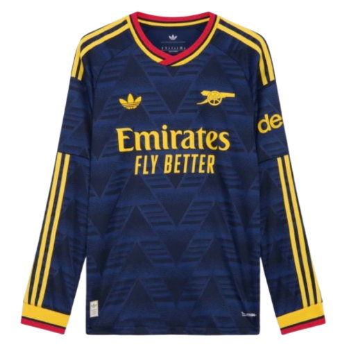 2026-2027 Arsenal Authentic Long Sleeve Away Shirt