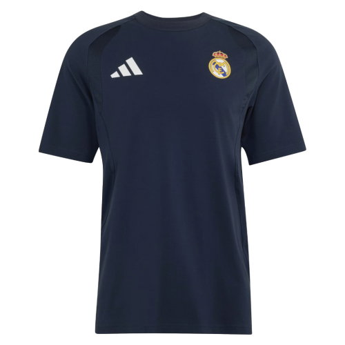 2026-2027 Real Madrid Tiro Travel Tee (Navy)