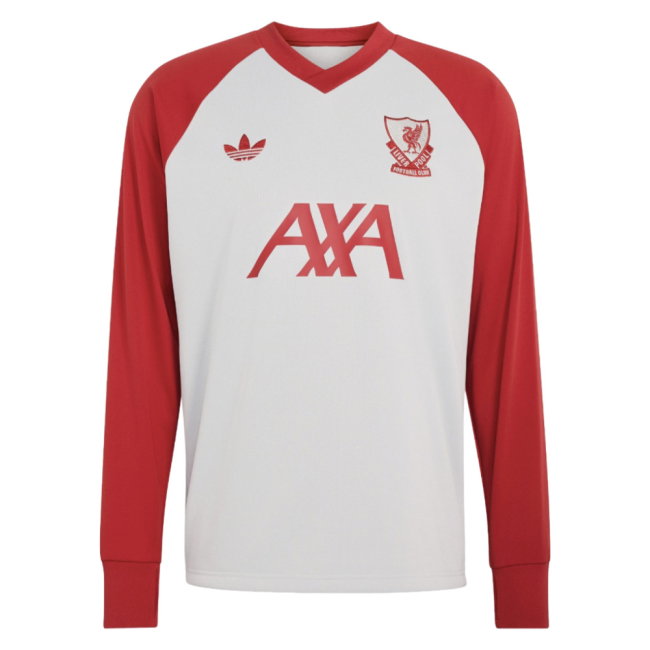 2026-2027 Liverpool Away Pre-Match Up Warm Top (Grey)