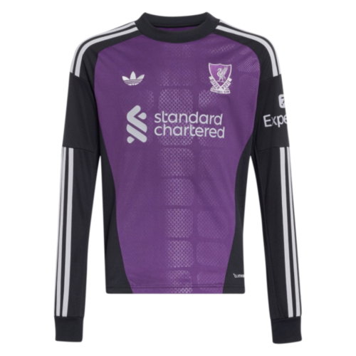 2026-2027 Liverpool Away Goalkeeper Shirt (Tribe Purple) - Kids