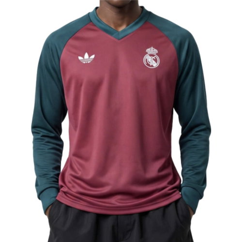 2026-2027 Real Madrid Away Pre-Match Warm Top (Pink)