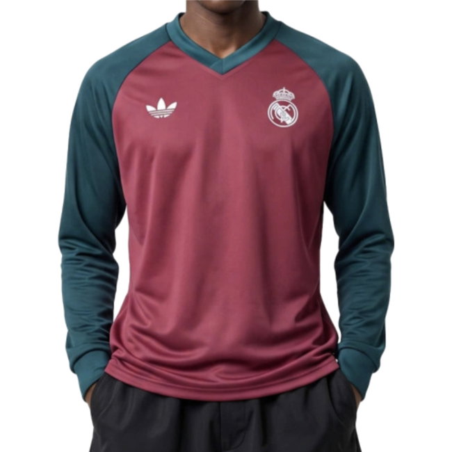 2026-2027 Real Madrid Away Pre-Match Warm Top (Pink)