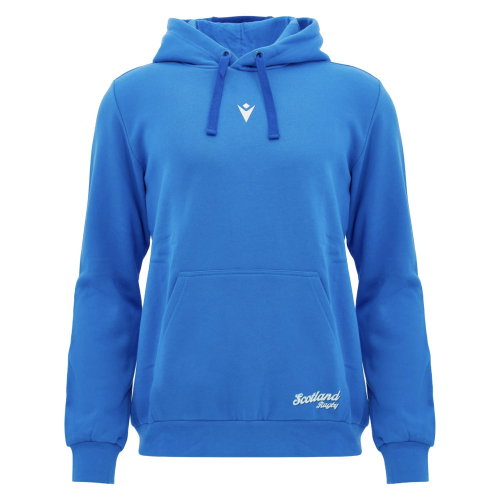2026-2027 Scotland Rugby Leisure Cotton Hoodie (Blue)