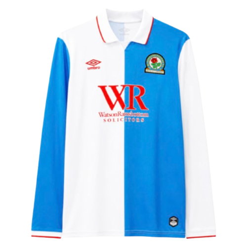 2026-2027 Blackburn Rovers Long Sleeve Home Shirt