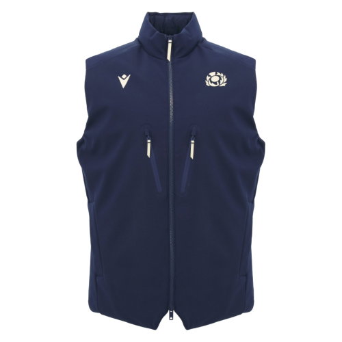 2026-2027 Scotland Rugby Padded Gilet (Navy)